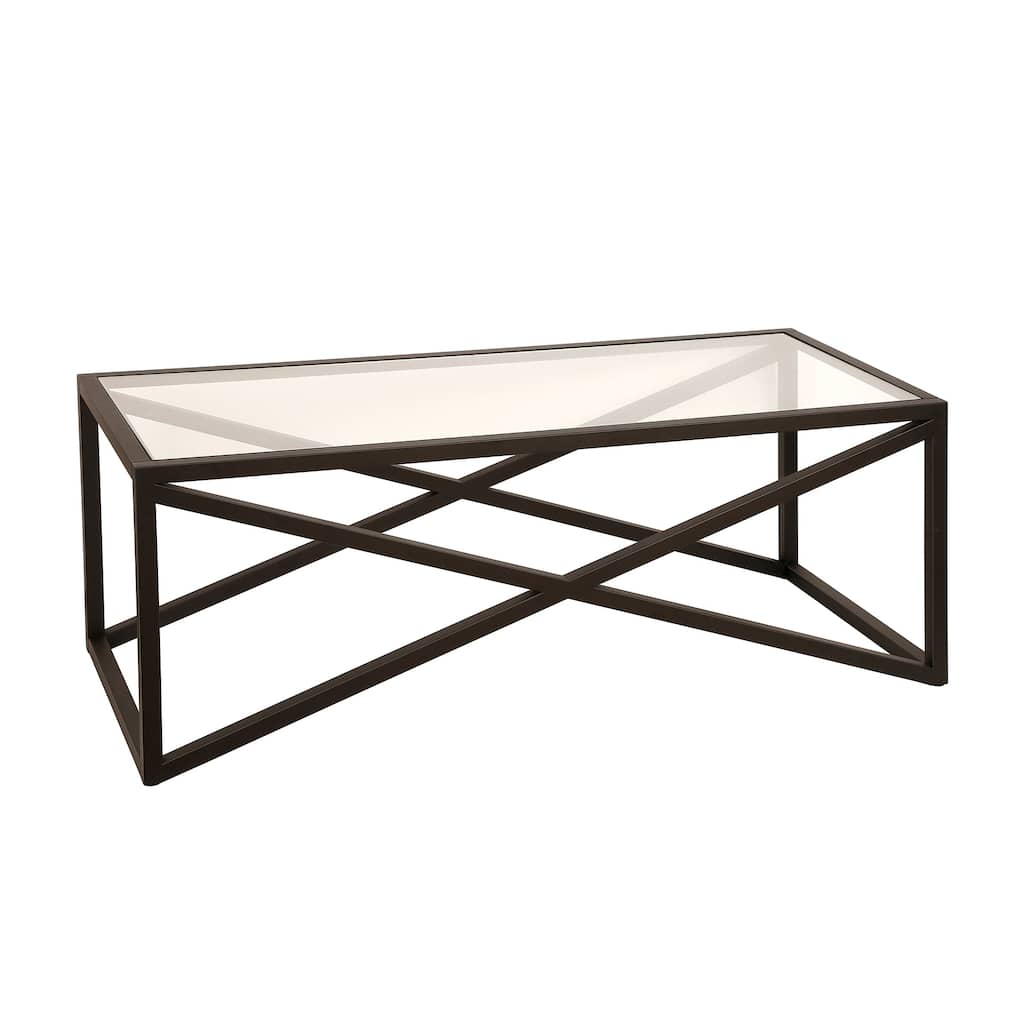 Calix 46" Wide Rectangular Coffee Table - 46" Wide