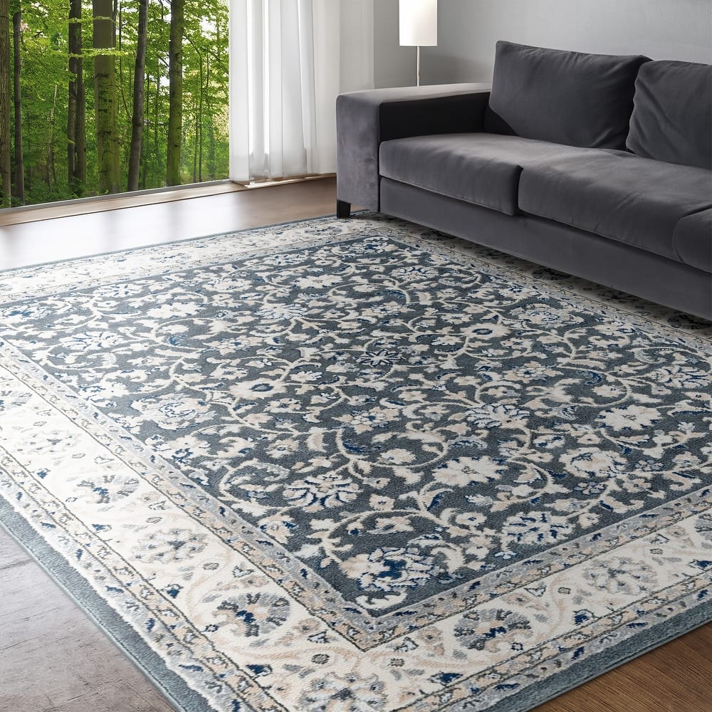 Carrington Traditional Border Indoor Area Rug