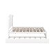 preview thumbnail 7 of 15, Queen Size Wood Platform Bed with Trundle Bed & 2 Storage Drawers