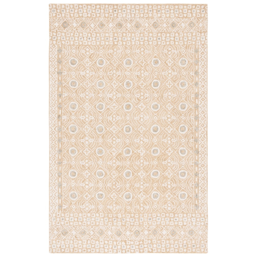 SAFAVIEH Handmade Micro-Loop Reglind Wool Rug