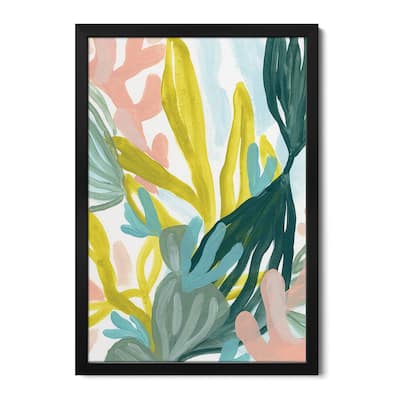 Coral Garden II Premium Framed Poster by June Erica Vess