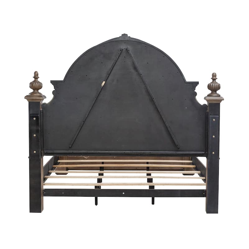 Liberty Furniture Carlisle Court Poster Bed, Dresser & Mirror, Chest, Night Stand - King, Queen