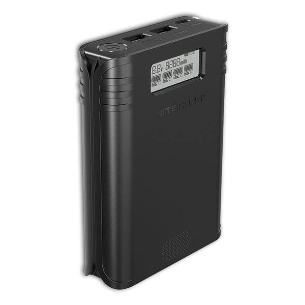 Shop Nitecore F4 4 Slot Power Bank Battery Charger For Lithium Ion 18650 Overstock 28004540