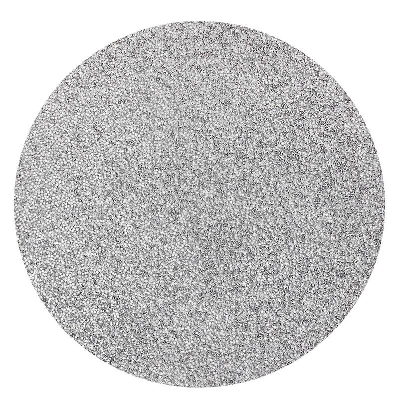 Sparkles Home Luminous Round Rhinestone Placemat