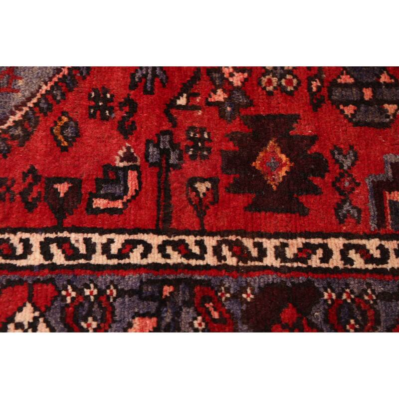 ECARPETGALLERY Hand-knotted Anadol Red Wool Rug - 3'3 x 6'4