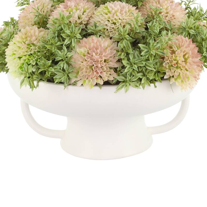 Dahlia Arrangement in Ceramic Pot - 15