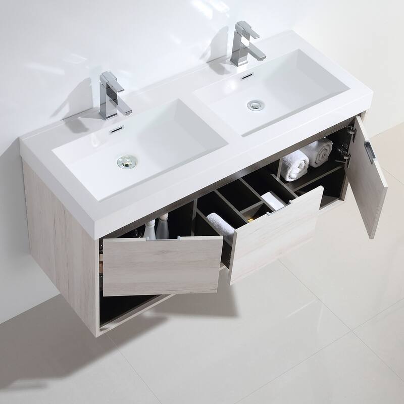 Laila 48" Double Bathroom Vanity Set