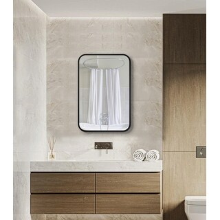 Recessed Bathroom Medicine Cabinet with Mirror