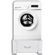 preview thumbnail 2 of 1, vidaXL Washing Machine Pedestal with Drawer White