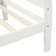 preview thumbnail 9 of 38, Wood Platform Bed Frame, Twin Size Panel Bed with Sleigh Headboard Footboard and Slat Support, Easy to Assemble Slat Bed