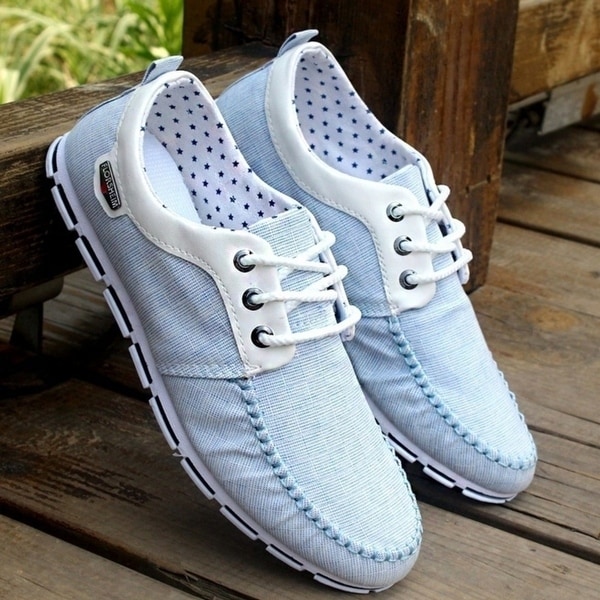 white summer mens shoes