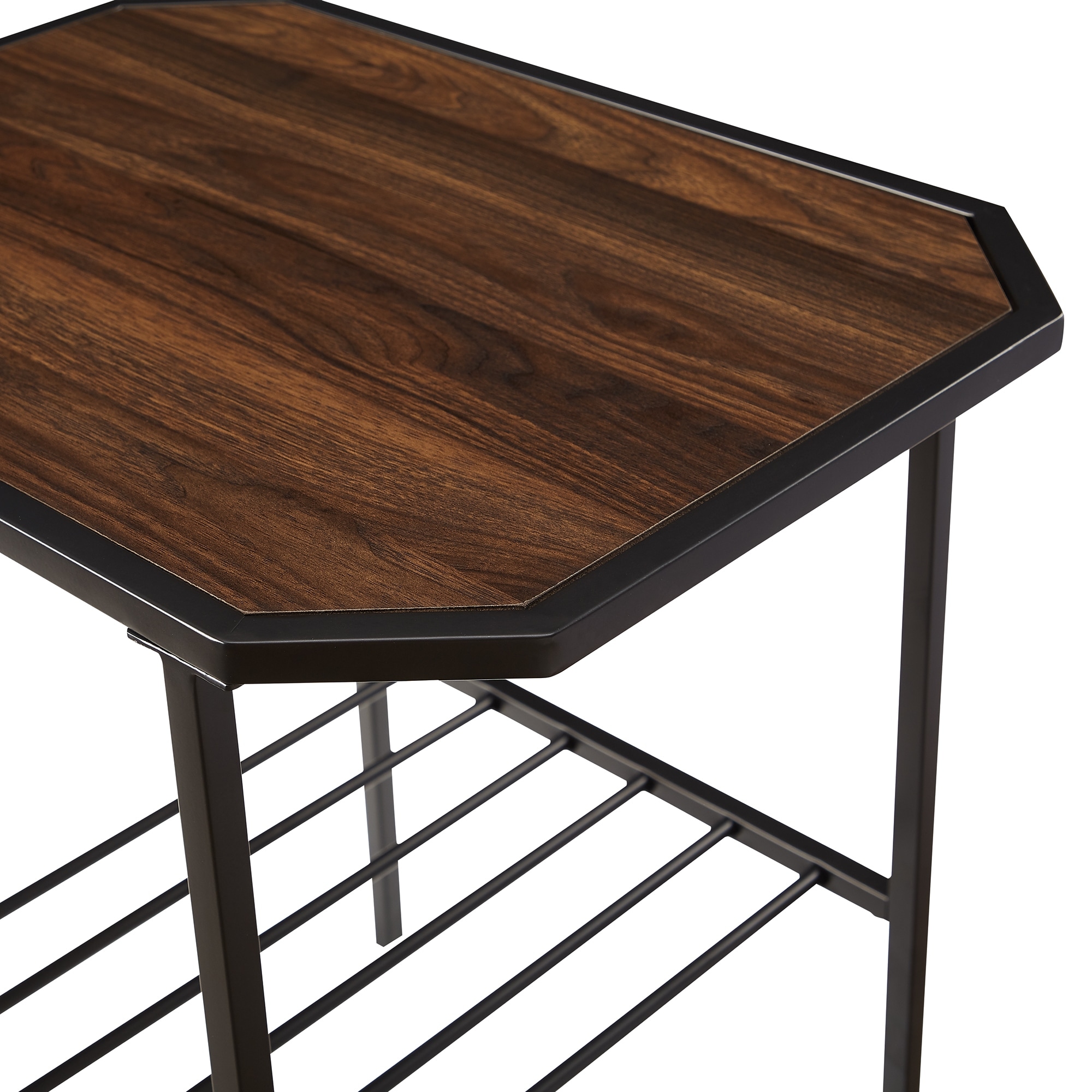 Middlebrook 22-inch Mixed Material Octagon Side Table - Overstock