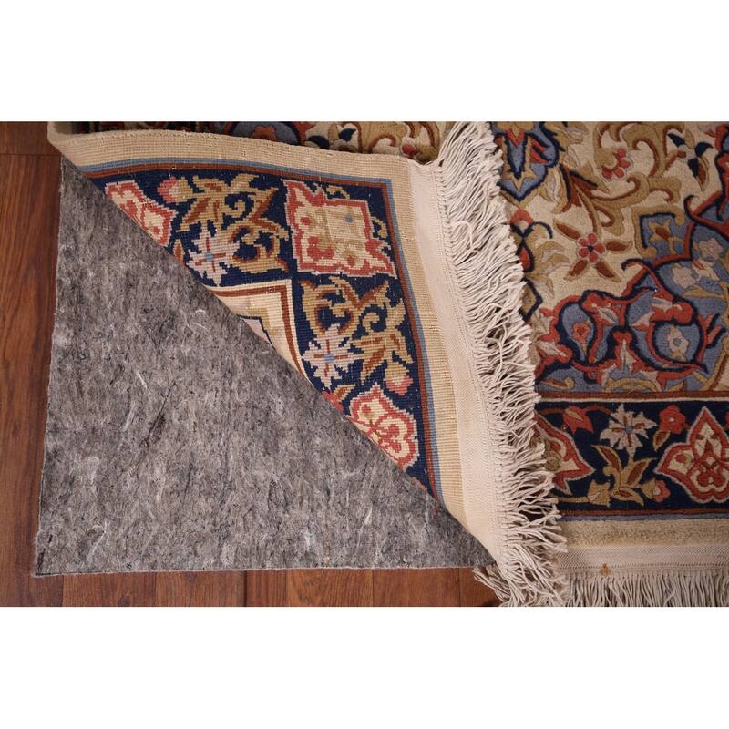 Floral Art Deco Chinese Foyer Rug Hand-Knotted Wool Carpet - 3'2"x 5'1"