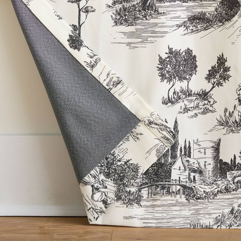 Martha Stewart Village Life Blackout Curtain Panel Pair