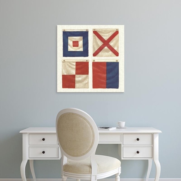 Easy Art Prints James Wiens's 'Nautique XII' Premium Canvas Art
