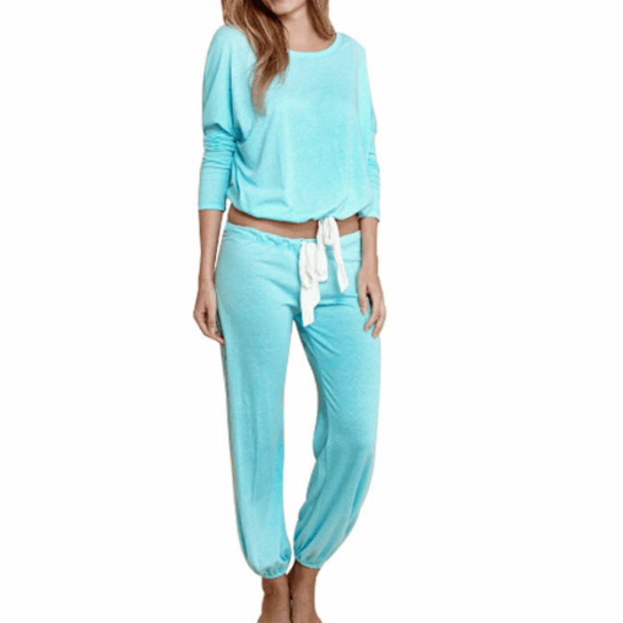 white sweat suit womens