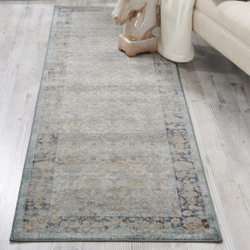Malta Floral Vintage Persian Medallion Area Rug