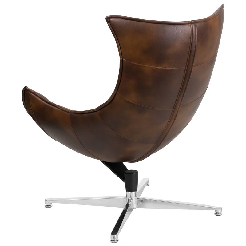 Home Office Swivel Cocoon Chair - Living Room Accent Chair