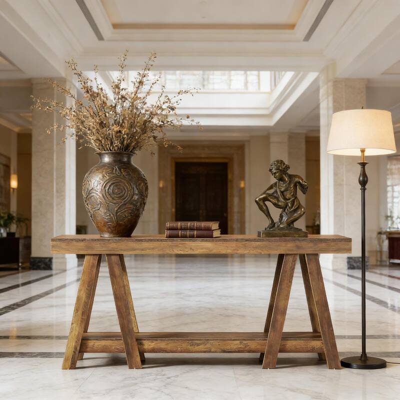2-Tier Hall Table, Entryway Table, Functional Console Table
