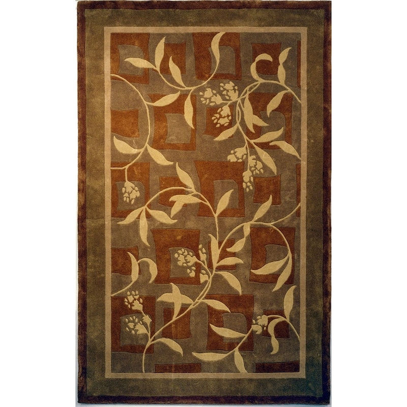 SAFAVIEH Handmade Rodeo Drive Reanna Mid-Century Modern Abstract Wool
