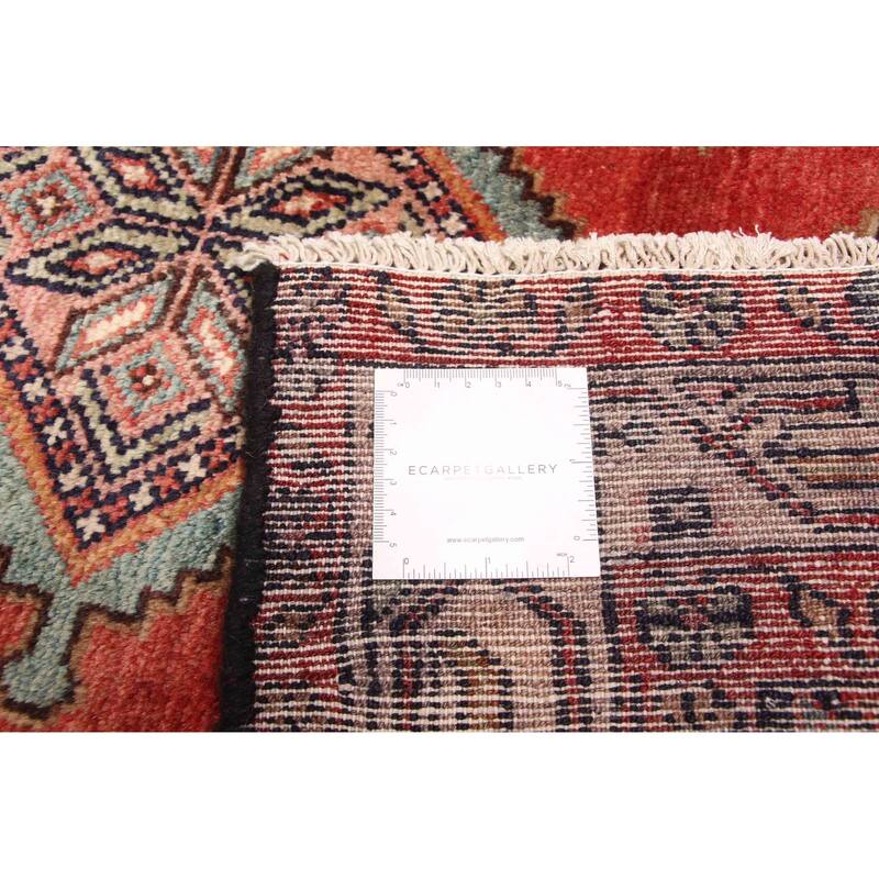 ECARPETGALLERY Hand-knotted Konya Anatolian Dark Copper Wool Rug - 3'6 x 10'8