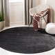preview thumbnail 62 of 67, SAFAVIEH Handmade Himalaya Jessika Modern Wool Rug 4' x 4' Round - Black
