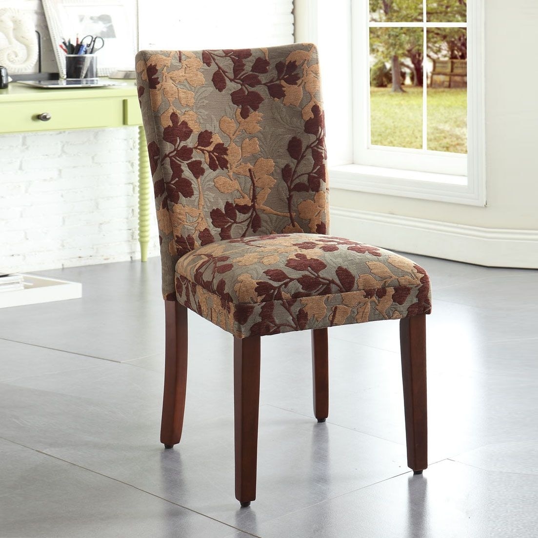 Floral 2025 parsons chair