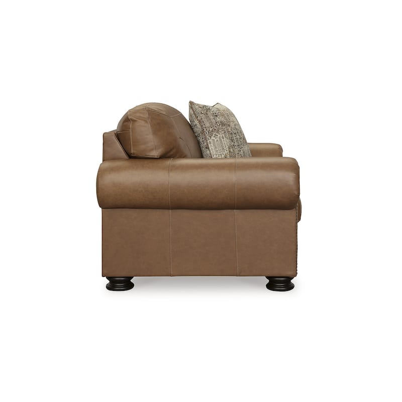 Signature Design by Ashley Carianna Caramel Oversized Chair - 54"W x 40"D x 40"H
