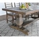preview thumbnail 5 of 21, Kosas Home Caleb Reclaimed Pine Dining Table, Distressed Brown