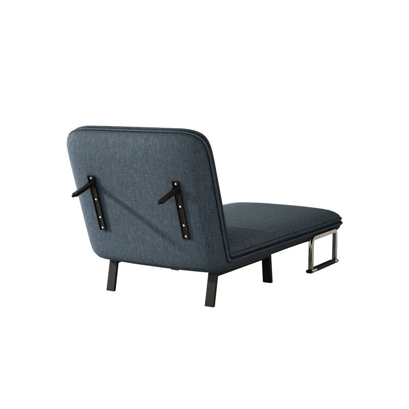 Convertible Chair Bed, Tri-Fold Sofa Bed with Adjustable Backrest & Pillow, Leisure Chaise Lounge Couch, Comfortable Sleeper