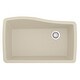 preview thumbnail 34 of 55, Karran Undermount Quartz Single Bowl Kitchen Sink Bisque