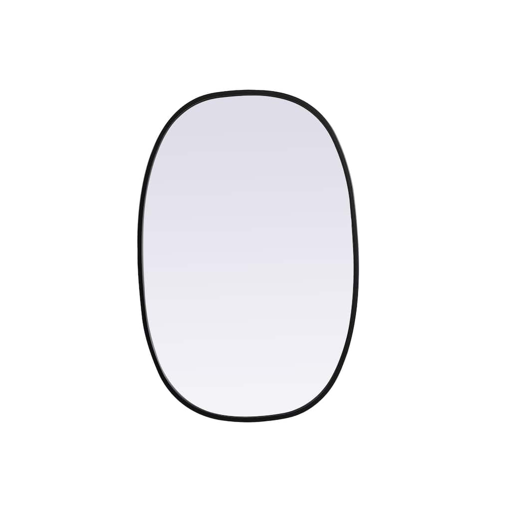 Elegant Lighting MR2B2030 Brynn 20" W x 30" H Modern Oval Bathroom