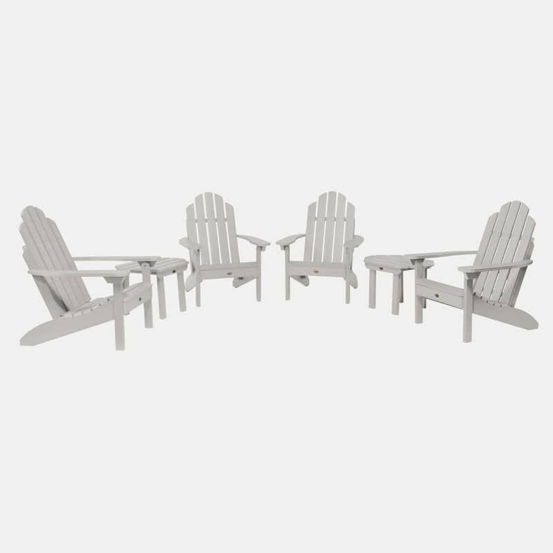 HIGHWOOD 6-Piece Adirondack Conversation Set - Harbor Gray