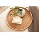 preview thumbnail 10 of 14, Kate and Laurel Cormont Rattan Serving Tray