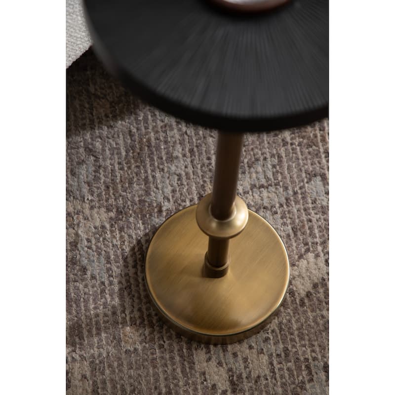 Kate and Laurel Engles Metal Table and Plant Stand