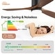 preview thumbnail 78 of 199, 42“/52"/60"/48" Noiseless Walnut Wood Ceiling Fan with Remote Control, Integrated Light Optional