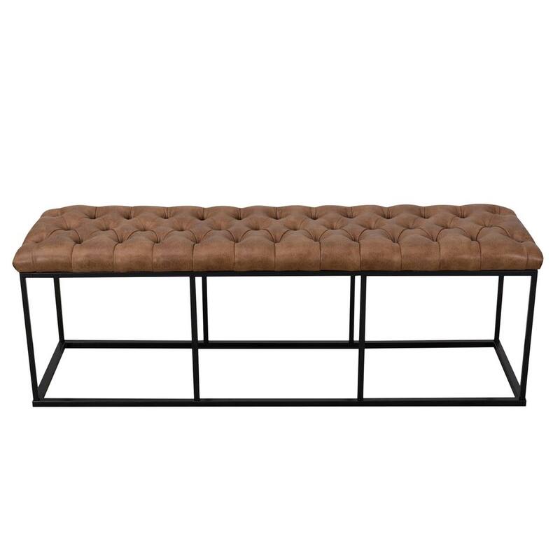 Carbon Loft DeAngelo Faux Leather Decorative Bench