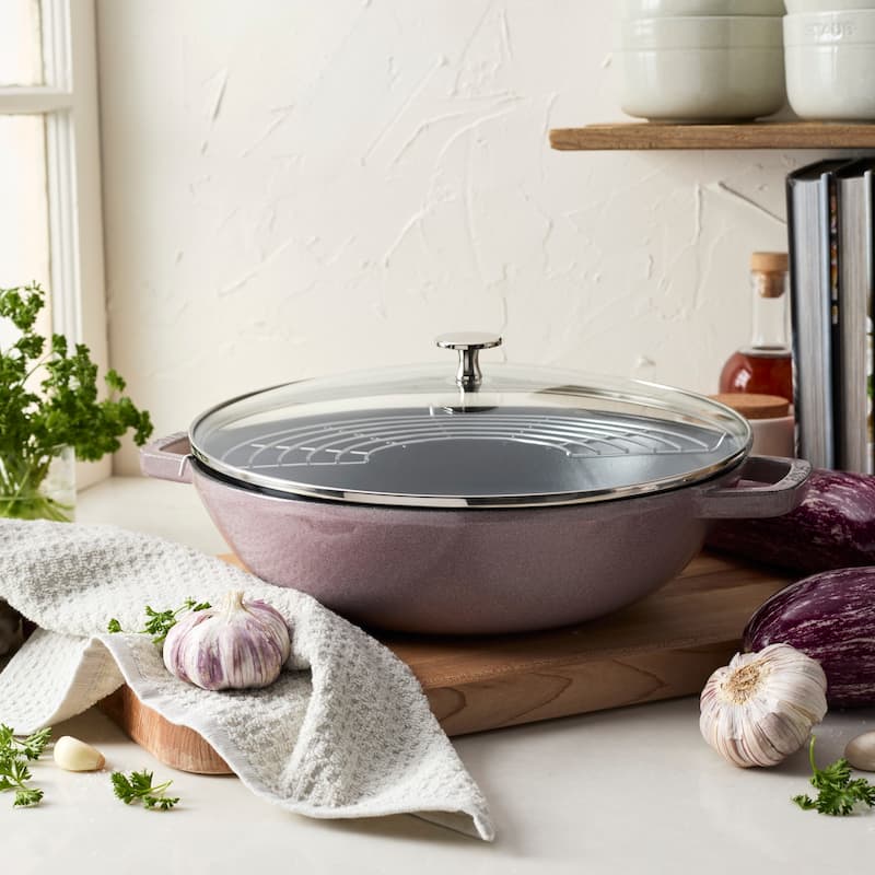 STAUB Cast Iron 4.5-qt Perfect Pan