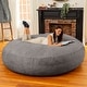 preview thumbnail 8 of 75, Jaxx 6 Foot Cocoon - 2-in-1 Giant Bean Bag Chair for Adults & Convertible Bean Bag Bed