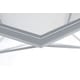 preview thumbnail 16 of 44, Malibu 29" Modern Octagon Center Coffee Table with Tempered Glass Table top & Sturdy Metal Geometric Base for Living Room Office