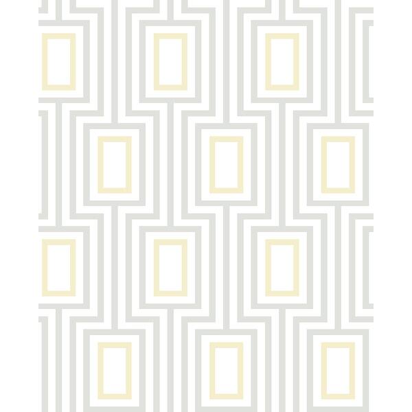 slide 2 of 3, A-Street Prints Citrine Metro Mod Wallpaper
