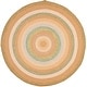 preview thumbnail 9 of 68, SAFAVIEH Handmade Braided Katharyn Country Rug 4' Round - Tan/Multi