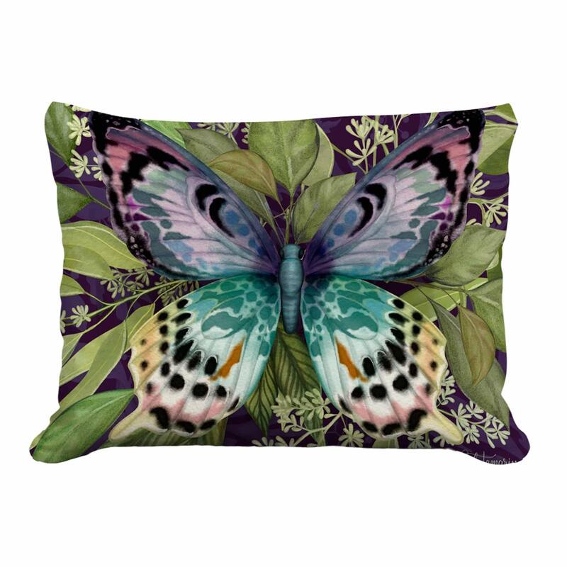 Magnolia Casual Outdoor Pillow Mystic Butterfly 19x24