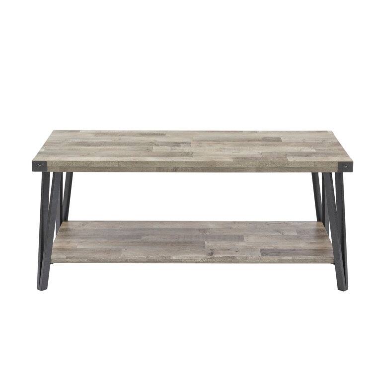 Wood Rectangular Coffee Table