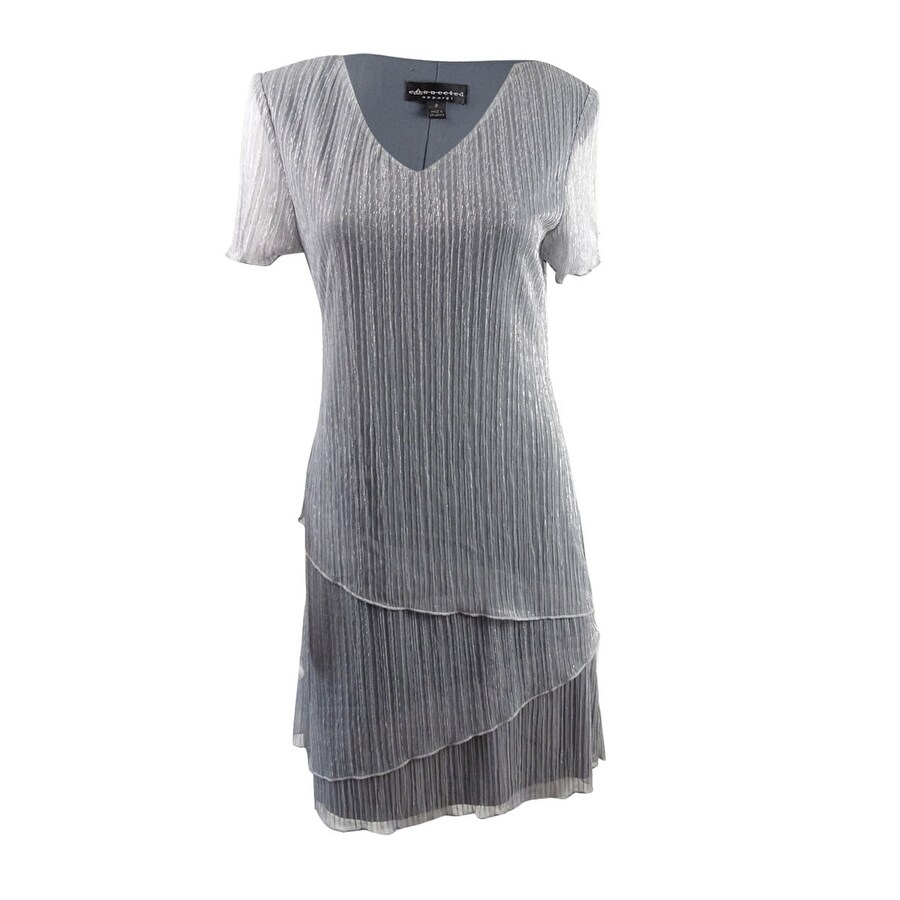 connected lace sweetheart sheath dress