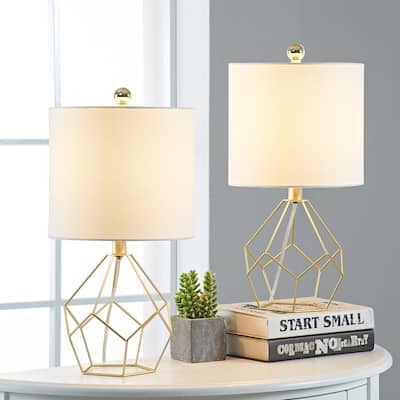 19" Bedside Table Lamp Set (Set of 2)