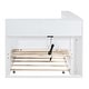 preview thumbnail 8 of 54, Multi-Shelf Daybed Bookcase Bed Frame with Trundle Bed
