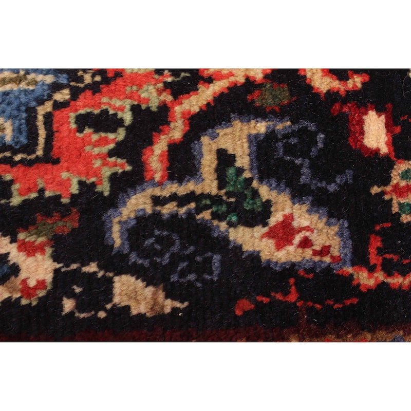 ECARPETGALLERY Hand-knotted Anadol Dark Navy Wool Rug - 2'4 x 7'7