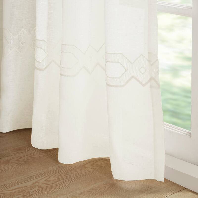 Croscill Cornelli Embroidery Curtain Panel (Single)