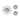 Stratton Home Decor Modern Set of 3 Silver Starburst Wall Decor